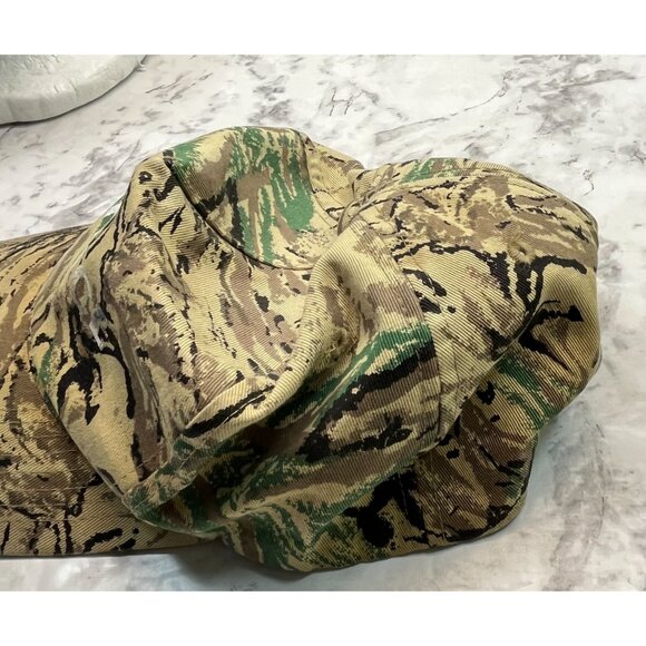 BX Fence Snapback Hat Camo Baseball Cap Construction - Picture 8 of 9